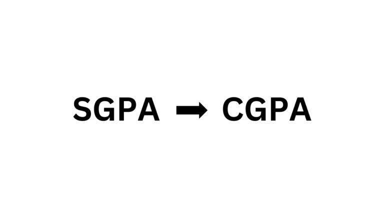 SGPA to CGPA Conversion Calculator